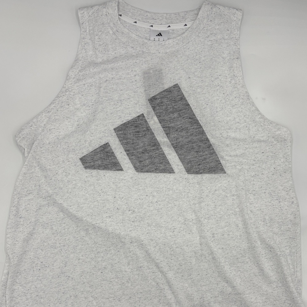 Adidas Essentials Winners Tank Top in White/Black